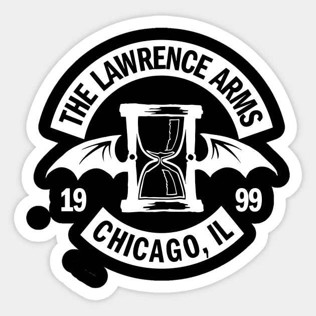 The Lawrence Arms 3 Sticker by Edwin Vezina